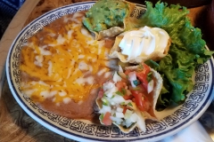 Veggie fajitas